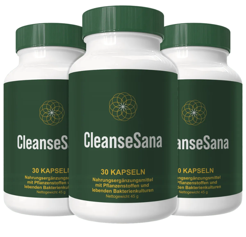 CleanseSana 3 Bottles