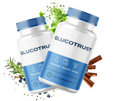 GlucoTrust Blutzucker Kapseln Flaschenpackung
