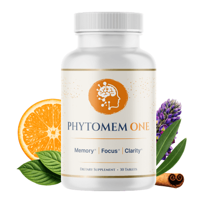 Phytomem One Memory Focus and Clarity Supplement Bottle