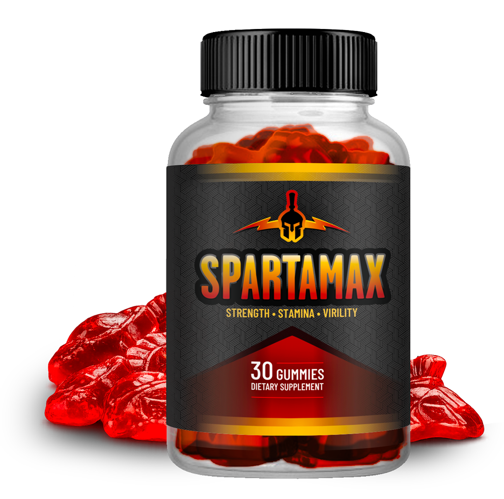 SpartaMax Male Vitality Gummies Bottle